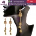 Indian Jhumka Earrings-Femmes