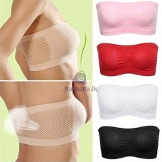 Strapless Non-Slip Wrapped Chest Tube Top Bra